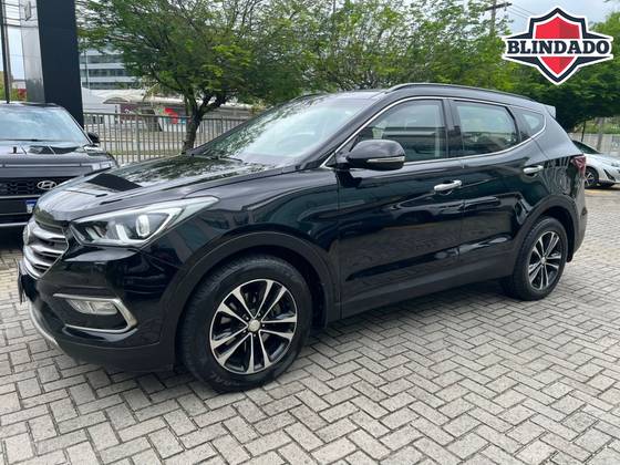 HYUNDAI SANTA FÉ 3.3 MPFI 4X4 7 LUGARES V6 270CV GASOLINA 4P AUTOMÁTICO HYUNDAI SANTA FÉ 3.3 MPFI 4X4 7 LUGARES V6 270CV GASOLINA 4P AUTOMÁTICO